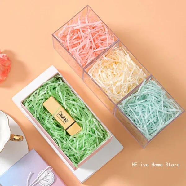 Multicolored Shredded Crinkle Paper Strands Shredded Crinkle Confetti DIY Gift Box Filling Party Wedding Decor Gift Bag Candy 4