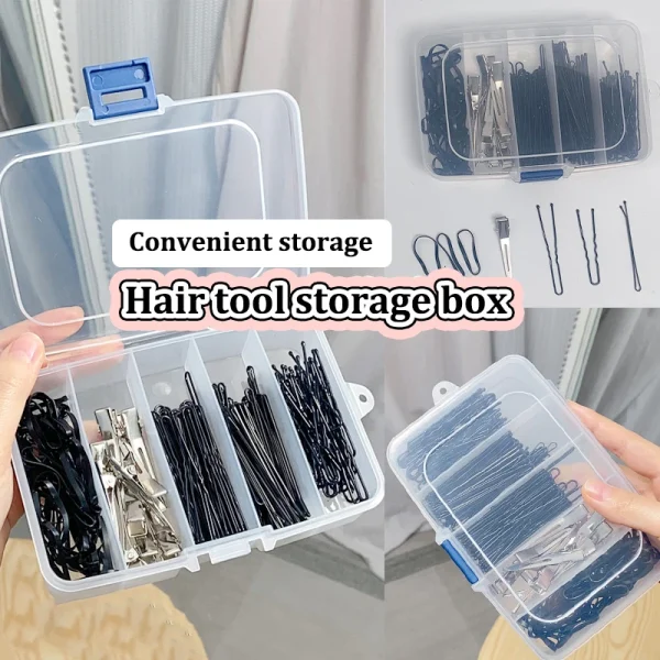 5/6 Grid Compartment Storage Box Transparent Square Earrings Case Jewelry Finding Accessories Packaging Bead Pearl Organizer 3