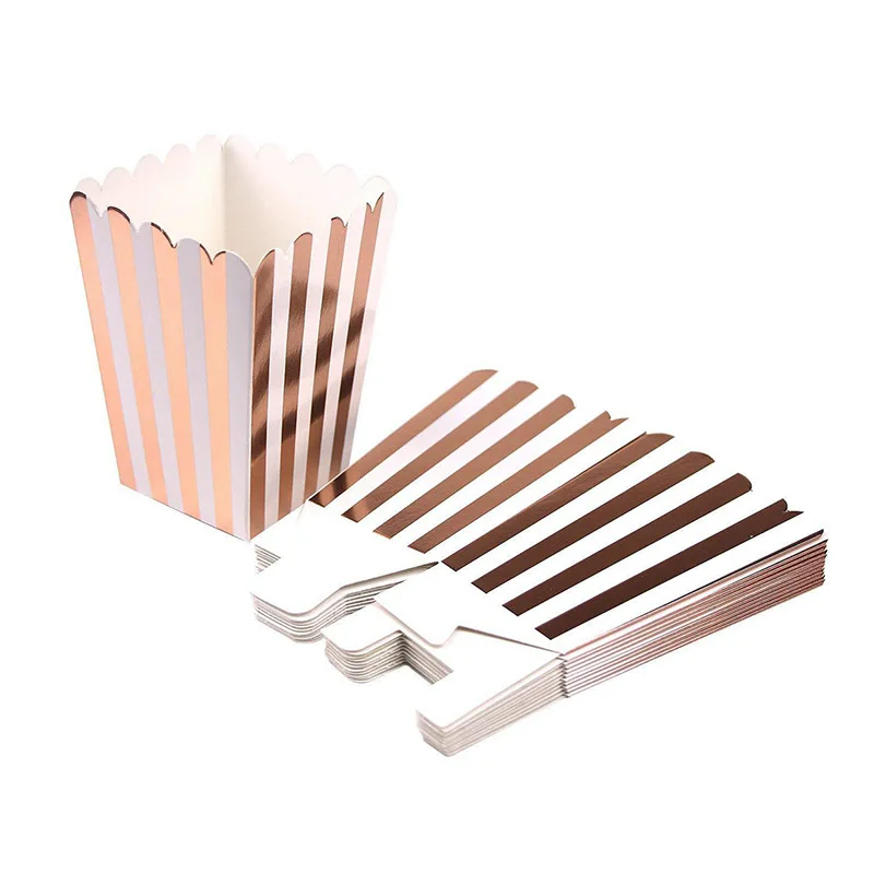 stripe rose gold