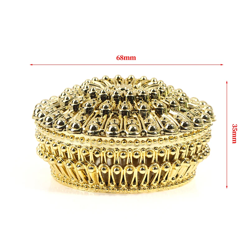 Gold 6.8x3.5cm