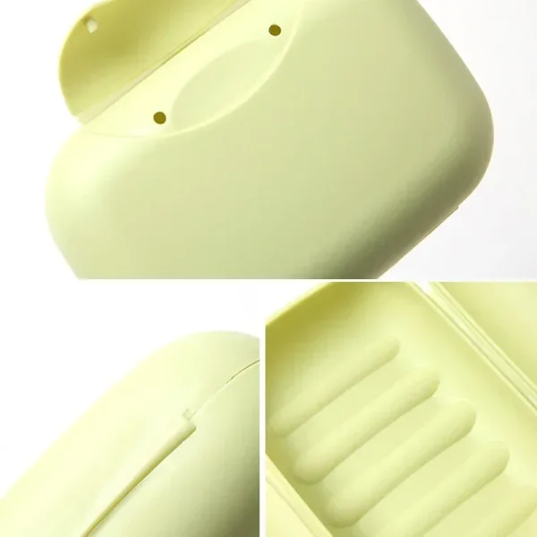 1Pcs Big/small Candy Color Portable Soap Dish Box Case Bath Bowl Plate Case Home Shower Travel Hiking Holder Container Soap Box 6