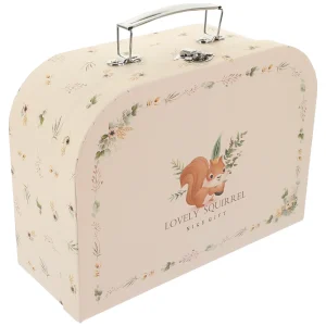 Portable Paper Suitcase Decorative Suitcase Jewelry Gift Suitcase Wedding Gift Box 1