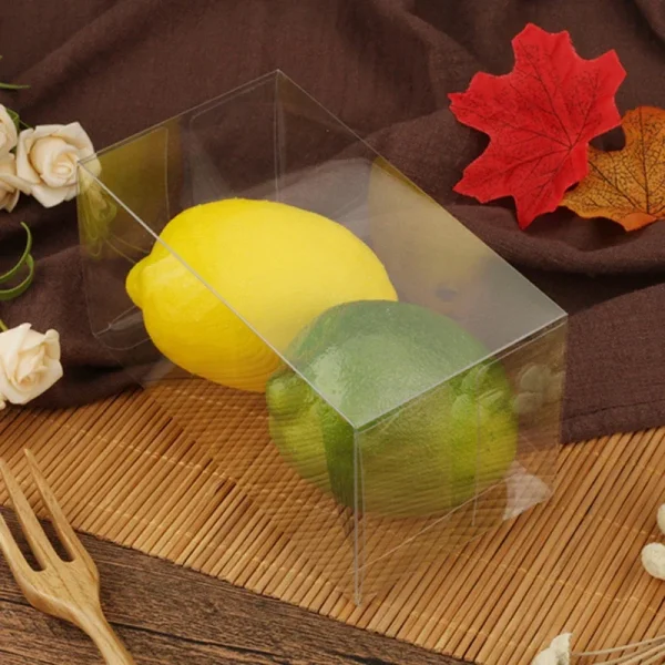 50/100PCS PVC Clear Display Box 1/64 Rectangle Gift Toy Car Model Dustproof Showcase Cosmetic Crafts Packaging Box For Hotwheels 5