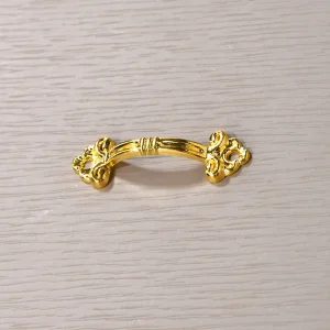 Handle Handles None 10PCS 48*14mm Accessories Antique Drawer Bronze Gift Box Gold Jewelry Box Packaging Silver 1