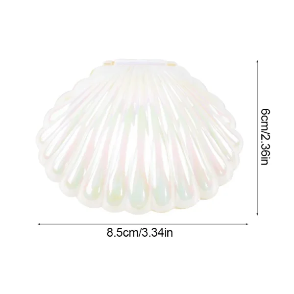 5/10pcs Shell Candy Gift Box Plastic Snack Cookie Jewelry Storage Box Kids Mermaid Birthday Party Favors Decor Wedding Supplies 6