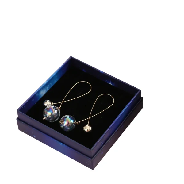 Starry Sky Style Multisize Gift Wrapping Box Jewelry Organizer Storage Gift Box Necklace Earrings Ring Necklace Bracelet Display 6