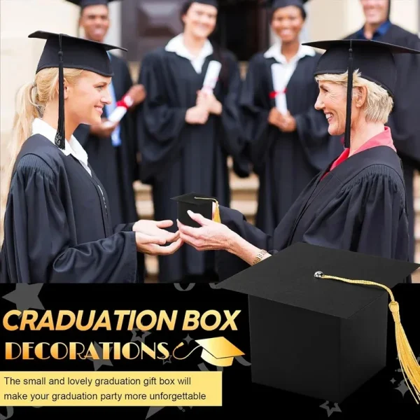 10/20/30Pcs Graduation Cap Gift Box Candy Chocolate Packaging Boxes Bags 2025 Graduation Party Decoration Favors Supplies Grad 5