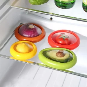Creative Kitchen Storage Box Fruit Vegetable Container Fresh Box Avocado Tomato Lemon Onion Fresh-Keeping Crisper Kitchen Gadget 1