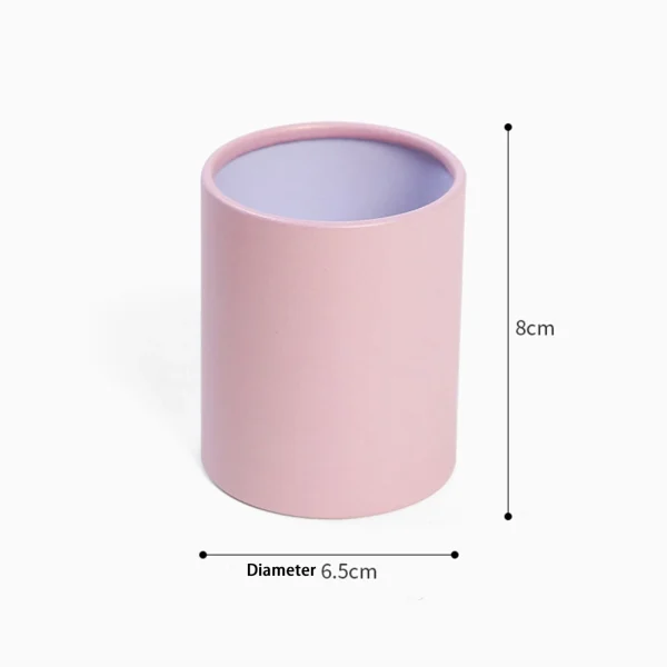 New Practical Shop Home Office Mini Carton Paper Box Charming Look Convenient Elegant Manner Flower Wrapping Mini Round Shape 4