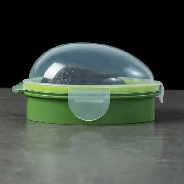 Portable Kitchen Storage Box with Transparent Lid, Avocado Crisper, Fresh-Keeping Storage Box, Home Sealed Box for Avocado 5