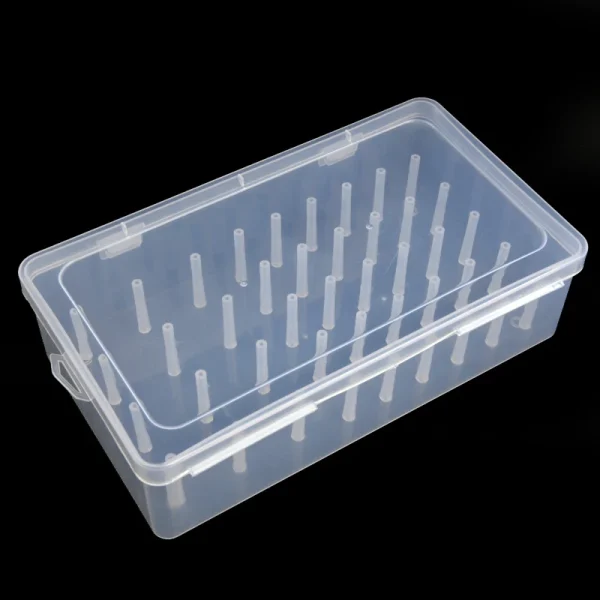Sewing Thread Storage Box 42 Pieces Spools Bobbin Carrying Case Container Holder Craft Spool Organizing Case Sewing Storage 3
