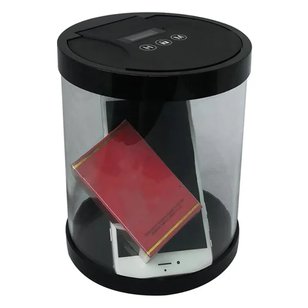 Electronic Time Lock Box Timer Lock Container Multi Function Time Lock Box Bin For Cigarettes Toys Mobile Phones No Battery 3