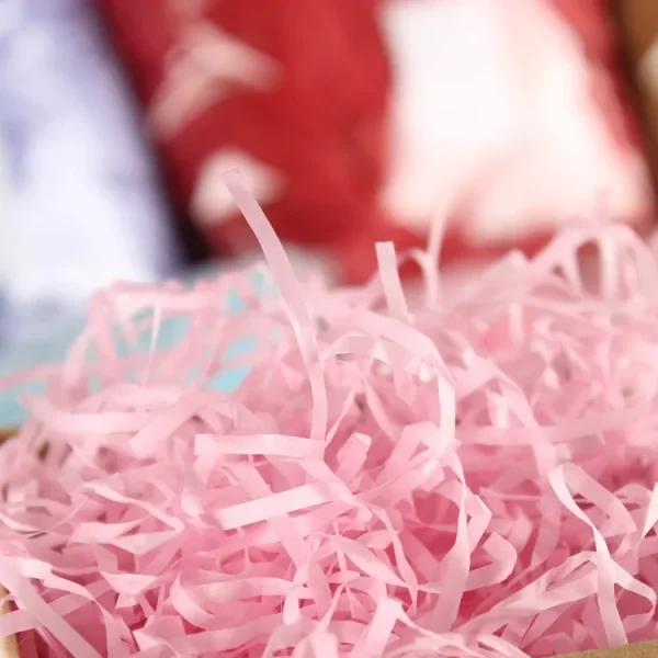100g raffi Colorful Shredded Crinkle Lafite Grass Paper Raffia Filler DIY Wedding Party Gift Box Candy Material Packaging Filler 5