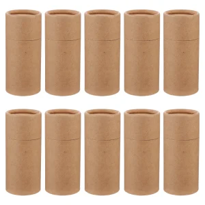 Paper Box Gift Cylinder Tubes Boxes Tube Packing Kraft Bottle Cardboard Oil Container Packaging Containers Essential Crafts 1