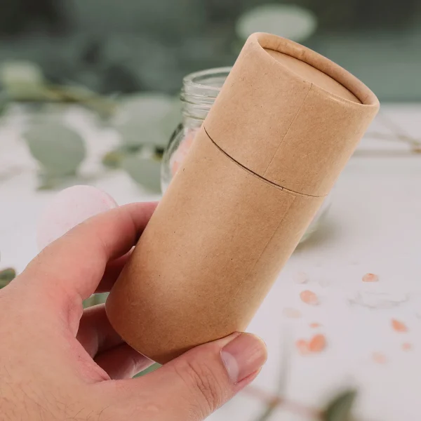 Paper Box Gift Cylinder Tubes Boxes Tube Packing Kraft Bottle Cardboard Oil Container Packaging Containers Essential Crafts 2