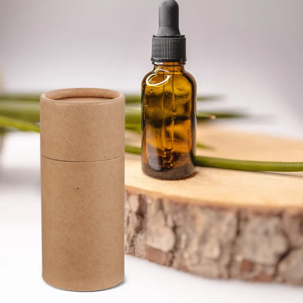 Paper Box Gift Cylinder Tubes Boxes Tube Packing Kraft Bottle Cardboard Oil Container Packaging Containers Essential Crafts 4