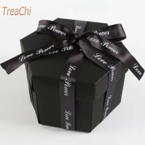 Surprise Confession Handmade Diy Album Creative Gift Box Explosion Box Hexagon Multi-Layer 1
