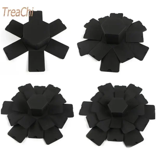 Surprise Confession Handmade Diy Album Creative Gift Box Explosion Box Hexagon Multi-Layer 2