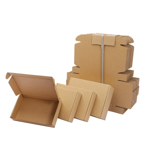 10PCS White/Brown Multi Size Kraft Carton Packaging Wedding Party Small Gifts Handmade Soap Chocolate Candy Event Gift Box 3