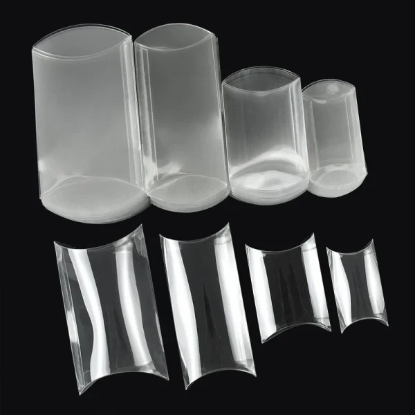10pcs Pillow Shape Clear PVC Candy Box Transparent Gift Packaging Box Wedding Birthday Party Favors Decor Christmas Box Supplies 5