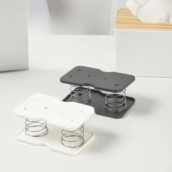 Paper Towel Spring Tray Tissue Box Automatic Rising Elastic Support Drawing Paper Holder Practical Home Gadgets 2