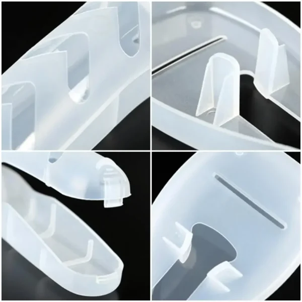 Handle Shaver Razor Box Case Portable Men's Razor Case Travel Box Blades Shaver Razor Holder Storage Box Case 6