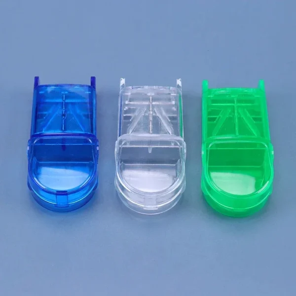 1pcs Portable Pill Cutter Splitter Divide Medicine Storage Tablet Splitters Cut Slicer Home Pill Cases Dispenser Pill Box 4