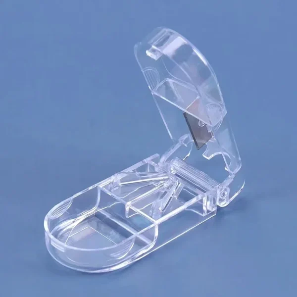 1pcs Portable Pill Cutter Splitter Divide Medicine Storage Tablet Splitters Cut Slicer Home Pill Cases Dispenser Pill Box 5