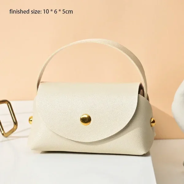 Solid Colors Leather Gift Bag Fashion Wedding Favors Candy Box Eid Mubarak Candy Gift Small Box Basket Jewelry Packaging Bags 3