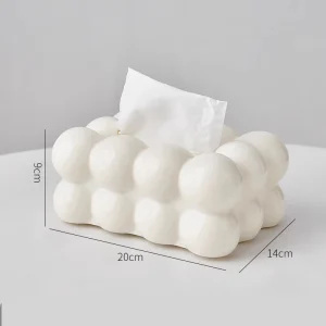 Cloud Design Tissue Box Living Room Coffee Table Towel Dispenser Desktop Paper Storage Holder Kitchen Decor Car Tissue Organizer 1