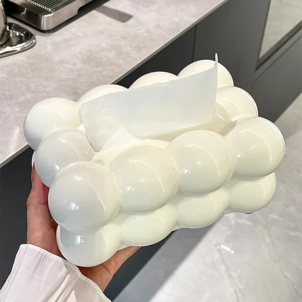 Cloud Design Tissue Box Living Room Coffee Table Towel Dispenser Desktop Paper Storage Holder Kitchen Decor Car Tissue Organizer 2