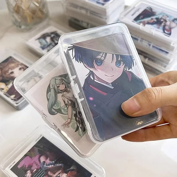 1/3pcs Transparent Plastic Boxes Playing Cards Container Storage Case Packing Poker Game Card Box Board Games Card Organizer 3