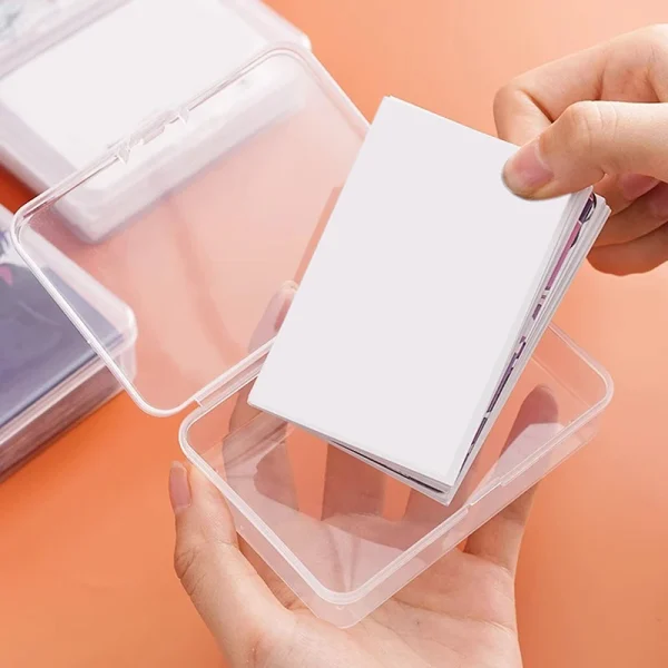 1/3pcs Transparent Plastic Boxes Playing Cards Container Storage Case Packing Poker Game Card Box Board Games Card Organizer 4