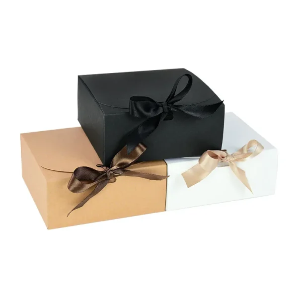 Multi Size Karft Paper Gift Box Event & Party Supplie Wedding Birthday Christmas Present Packaging Handmade Candy Chocolate Box 3