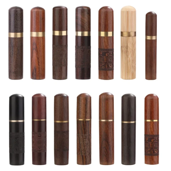 Fenrry 1Pcs Sewing Needles Holder Box Wooden Tube Storage Case Embroidery Needles Container DIY Hand Sewing Tools Organizer 1