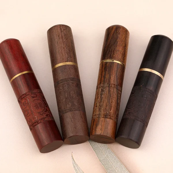 Fenrry 1Pcs Sewing Needles Holder Box Wooden Tube Storage Case Embroidery Needles Container DIY Hand Sewing Tools Organizer 3