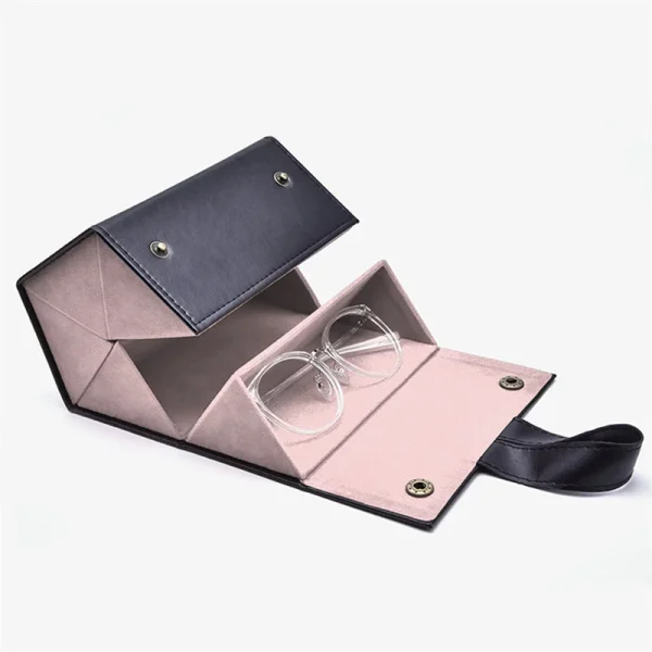 Sunglasses Organizer 3/5Grids Portable Glasses Case Multiple Pairs Eyeglasses Storage Box Hanging Eyewear Holder for Home Travel 5