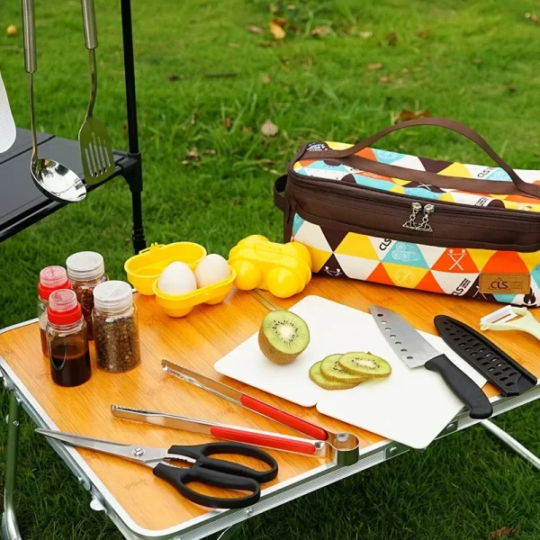 2 Grids Egg Storage Box Portable Outdoor Camping Picnic Egg Box Kitchen Refrigerator Egg Holder Container Organizer Case 3