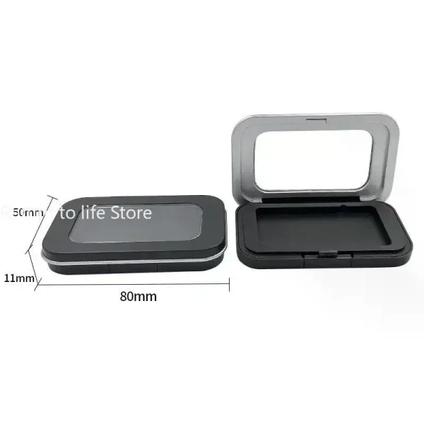 Magnetic Sewing Needles Holder Black Rectangle Sewing Needle Storage Case Buttons Pins Storage Box for Sewing Tool Accessories 5