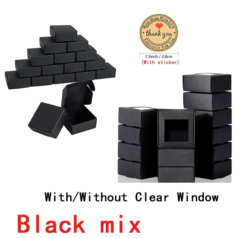 6.5x6.5 Black mix
