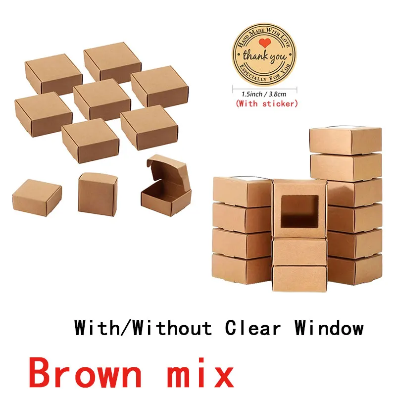 6.5x6.5 Brown mix