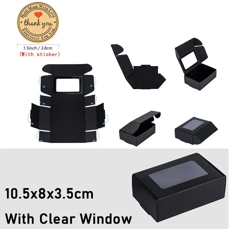 10.5x8 Black
