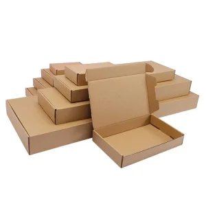 10 pcs super hard  brown multi-size brown carton packaging wedding party gift chocolate candy event gift box 1
