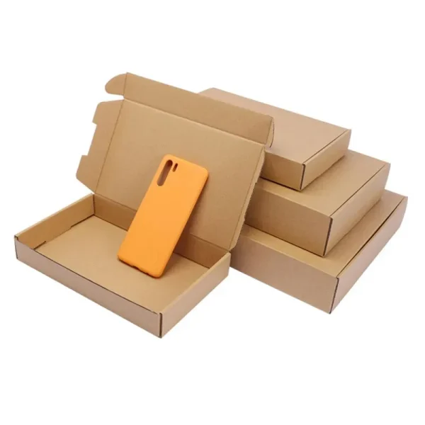 10 pcs super hard  brown multi-size brown carton packaging wedding party gift chocolate candy event gift box 4