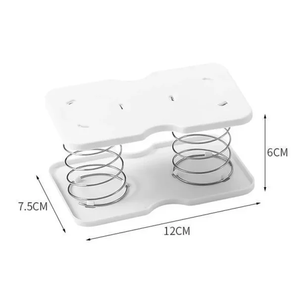 Paper Drawer Spring Holder Inside Tissue Box One Bottom Spring Tray Paper Drawer Bottom Support Artifact Lifting Elastic Support 2