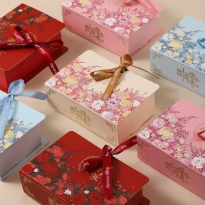 Creative Simple Book Shape Gift Box DIY Valentine's Day Wedding Party Birthday Banquet Baby Shower Candy Chocolate Package Decor 1