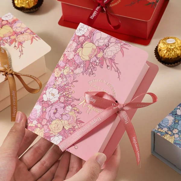 Creative Simple Book Shape Gift Box DIY Valentine's Day Wedding Party Birthday Banquet Baby Shower Candy Chocolate Package Decor 4
