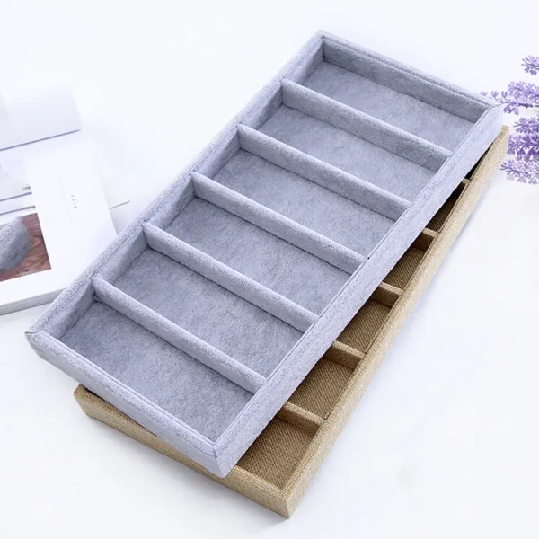 6 Grid Sunglass Glasses Storage Case Eyeglasses Display Glasswear Box Tidy Tool Sunglass Glasses Storage Case Eyeglasses Display 1
