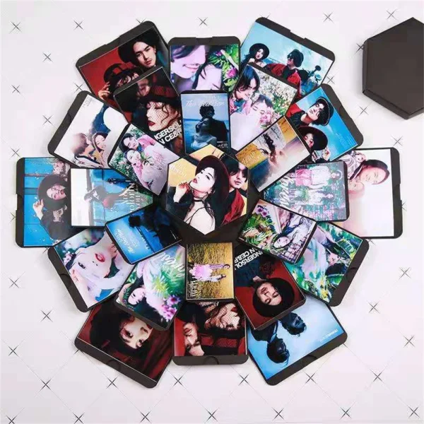 DIY Explosion Photo Album Gift Box DIY Scrapbook Lovely Surprise Explosion Couple Box Love Memory Anniversary Gift 4