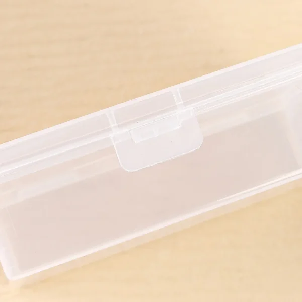 Clear 1Pcs PP Storage Box Mini Transparent Plastic Case Container Rectangular Box Packaging Box For Jewellry Beads Small Items 4
